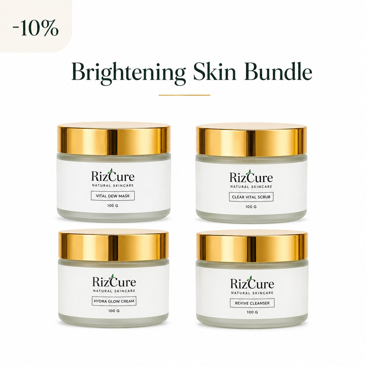 Brightening Skin Bundle by RizCure, set of products